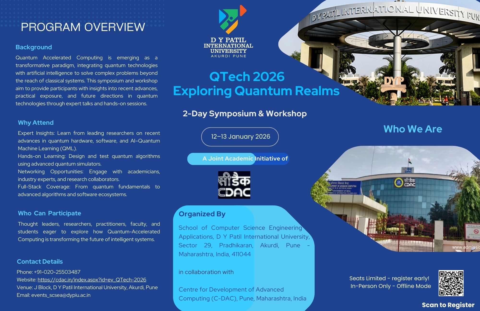 QTech 2026 : Exploring Quantum Realms