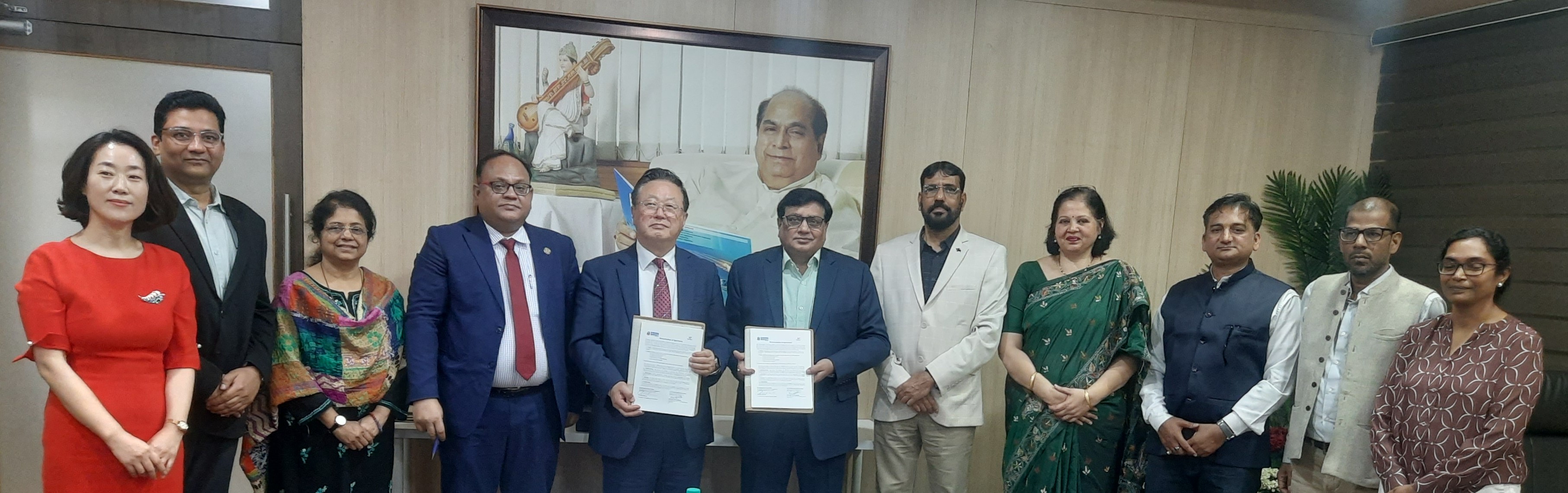 MOU signed between Kyungdong University Global Campus and D Y Patil International University. - Photo 1