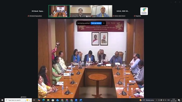 MoU Signed Between IGNCA and CoE-IKS, DYPIU - Photo 4