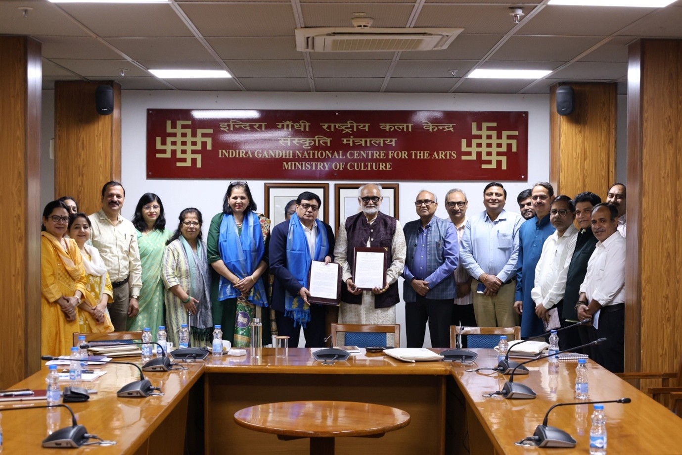 MoU Signed Between IGNCA and CoE-IKS, DYPIU - Photo 2