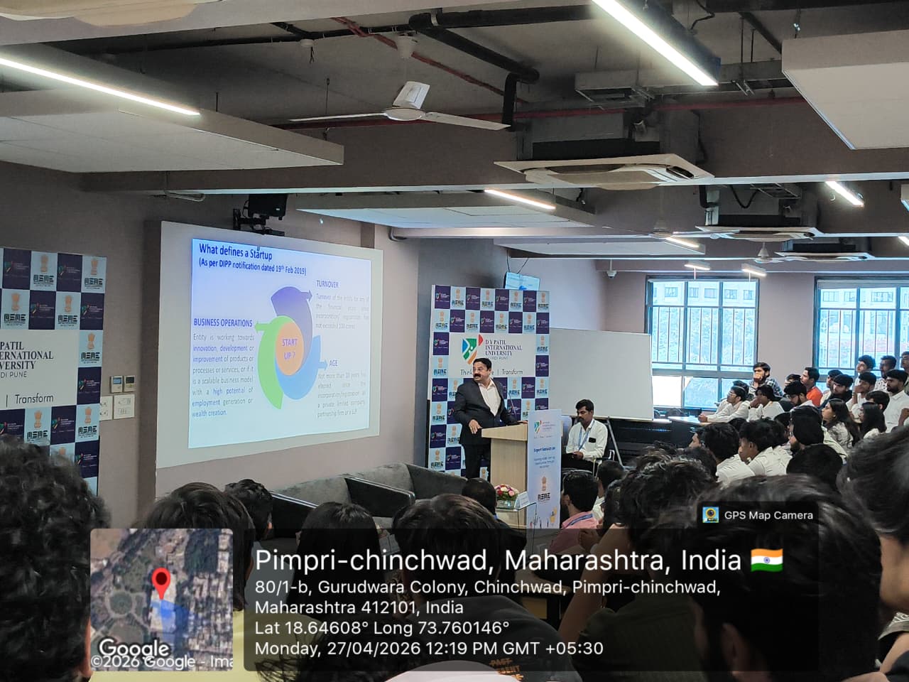 Expert Session on MSME Start-up Opportunities by Mr Abhay Daptardar