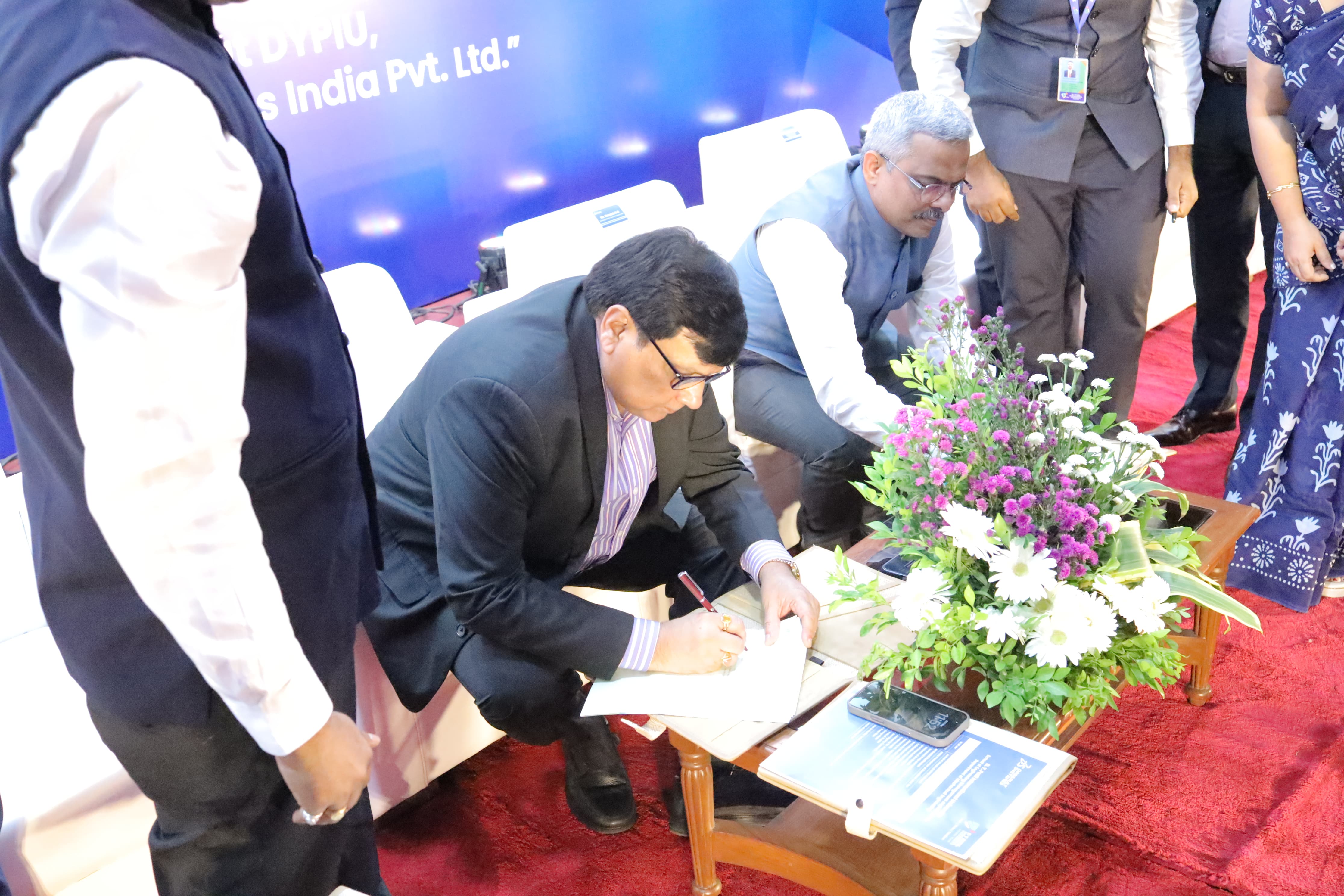 MoU Signing Ceremony between DYPIU and Dassault Systèmes India Pvt. Ltd. - Photo 3