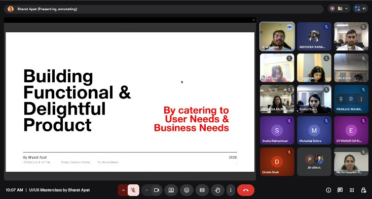 UI/UX Masterclass by BHARAT APAT - Photo 2