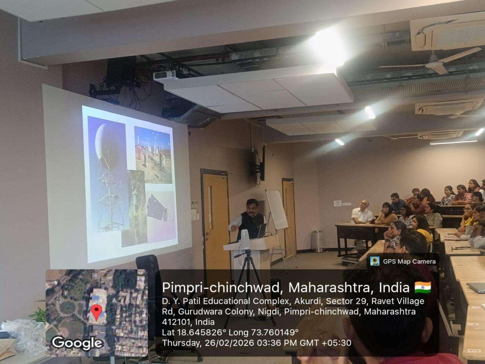 Guest lecture on Weather/Climate Extremes and it’s Forecasting - Photo 1