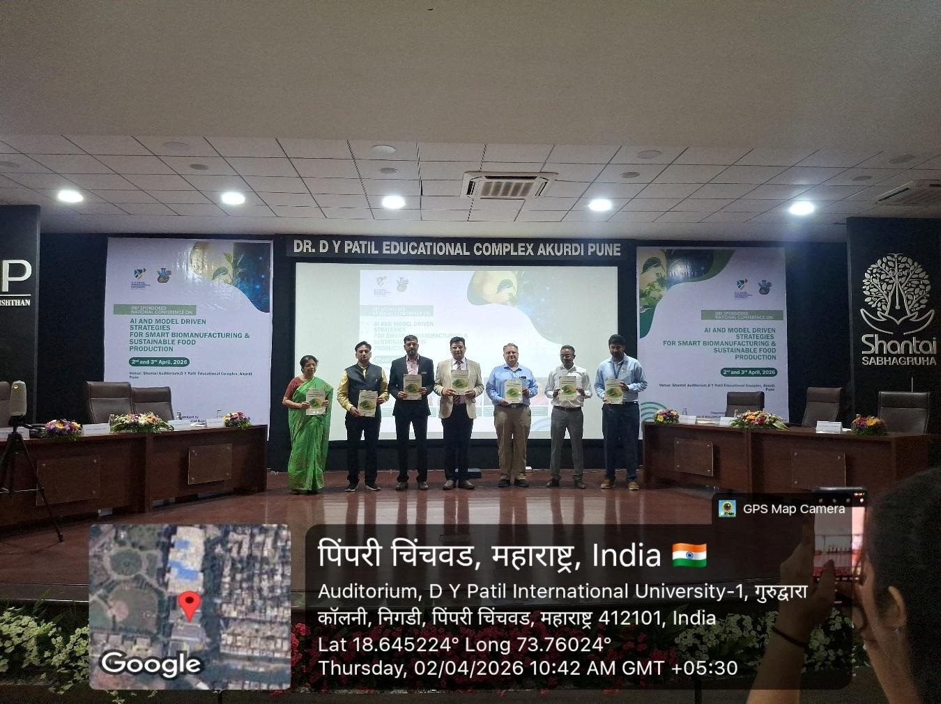 DBT sponsored national Conference on “AI & Model Driven Strategies for smart biomanufacturing & sustainable food production - Photo 2
