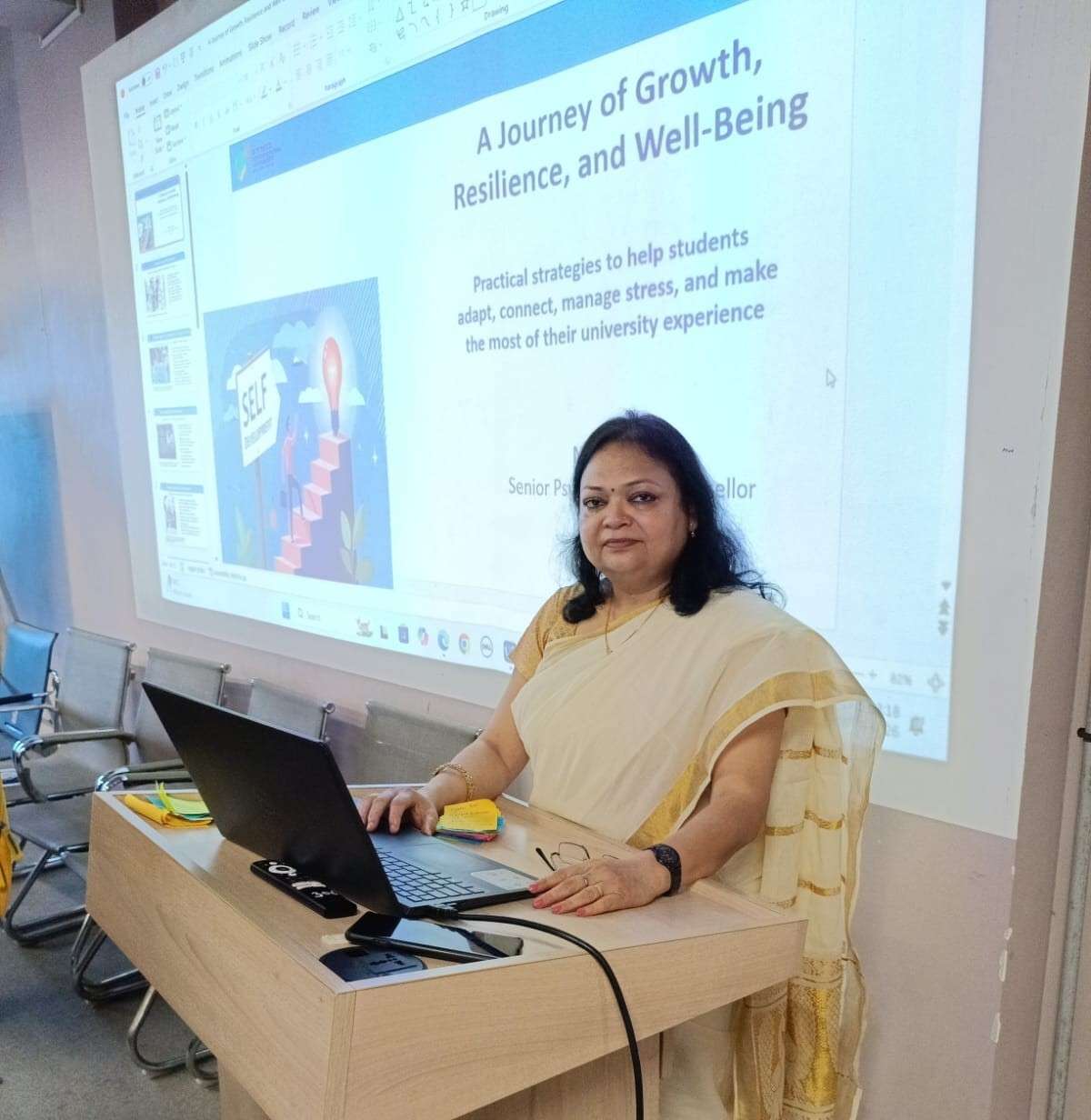 Mental Health Awareness Session for BBA Semester I Students