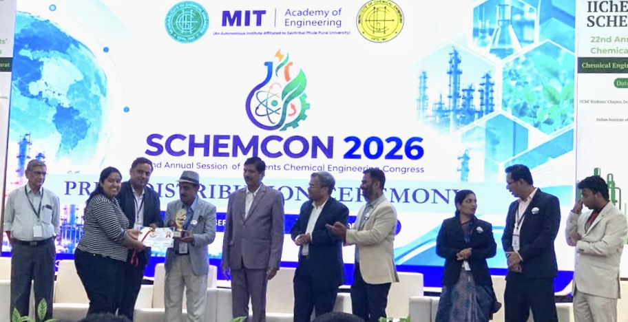 Chemical Engineering Students Excel at International Conference SCHEMCON 2026 - Photo 1