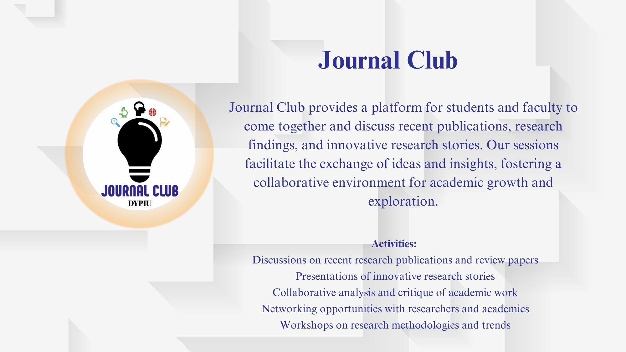 Journal Club